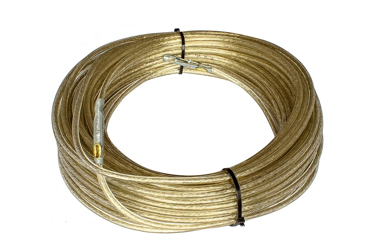 Zugseil 34 m, Metallenden mit Stahlkern