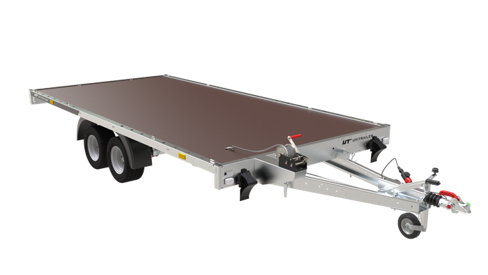 Dreiachsiger Autotransportanhänger 800X230 UNIPLAT 800/3 S 3500 KG